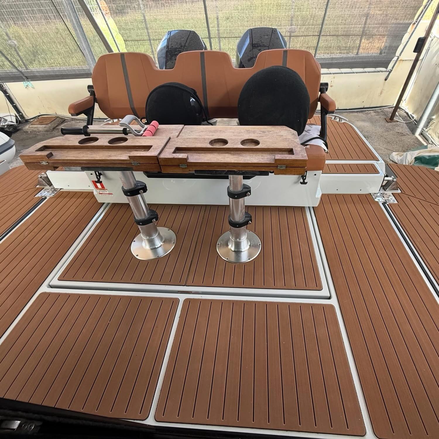 Fishing Deck Setup